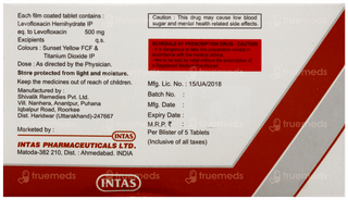 Levotas 500 Tablet 5